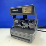 POLAROID 600 ONE STEP - Black, vintage, Tested  working Instant Camera