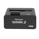 Olmaster 2.5/3.5 pouces SATA Port série étagère de disque dur externe USB3.0 Base de boîte de disque dur Mobile