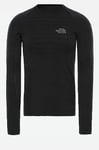 THE NORTH FACE Sweat-Shirt de Sport TNF Noir/Gris Asphalte SM