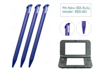 3 x Purple Plastic Pens Pen Stylus Touch for Nintendo - ̗̀new ̖́ 3DS XL/LL 2015+