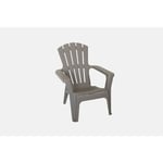 Centrale Brico - Fauteuil Bas En Résine Adirondack Taupe