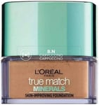 L'OREAL True Match Minerals Skin Improving Foundation 8N Cappuccino New