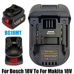 Adaptateur de batterie pour Bosch,convertisseur pour Makita 18V,USB,outil électrique 18V,BAT618,BAT609G,BS18stuff