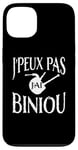 Coque pour iPhone 13 Bretagne Je peux pas j'ai Biniou Idée cadeau Humour Breton