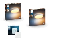 Philips Hue - 2x Enrave - 38 cm - White Ambiance & Bridge - Paket