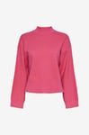 pieces - Tröja pcFenda LS High Neck Knit - Rosa