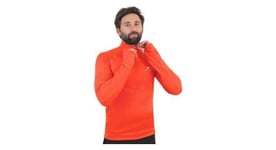 Maillot manches longues raidlight wintertrail orange homme