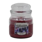 Just Picked Berries Yankee Scented Candle Jar Medium 340g Burn Time 60hrs Approx