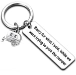 Funny Camper Gift Sorry For What I Said While We were Trying to Park The Camping Keyring Camping Gift Rv Lovers Camper Gifts for Men Women RV Travelers Keychain