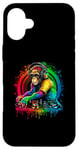 iPhone 16 Plus Dj Monkey Sunglasses Headphones For Men Boys Women Kids Case