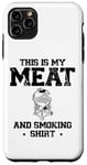 Coque pour iPhone 11 Pro Max I Love To Grill And Chill Griller Cook BBQ Griller Barbecue