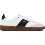 Boss Mens Brandon Tenn Trainers - White - Size UK 6