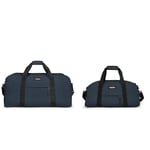 EASTPAK - Terminal + - Sac de Voyage, 38 x 75 x 34, 96 L, Triple Denim (Bleu) & Stand + - Sac de Voyage, 25 x 53 x 24, 34 L, Triple Denim (Bleu)