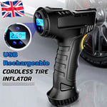 Electric Cordless Car Tyre Inflator Pump Portable Air Compressor Pump 12V 150PSI