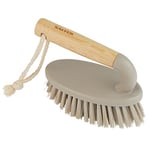 Salter LASAL71403WEU7 Brosse à Récurer, Collection Warm Harmony, Brosse à Vaisselle à la Main pour Le Nettoyage, Manche en Bambou certifié FSC®, Brosse Robuste pour Salle de Bain, Cuisine, Carrelage