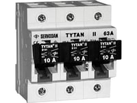 Strömbrytare 61-003 3-Polig 63A 4,5 Modul