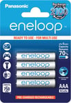 Eneloop-paristot Panasonic BK-4MCCE / 4BE (4 kpl.)