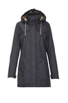 G.I.G.A. DX datira Femme Casual Fonction Parka Femme avec Capuche XS Bleu Marine