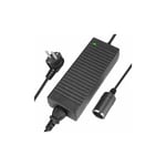 Ensoleille - Convertisseur 220V 12V, Adaptateur Prise Allume-Cigare Secteur Electrique 120W, 10A Ac à Dc Adaptateur