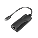 LogiLink USB Adapter, USB 3.2 Gen1, USB-C to Gigabit Ethernet, black