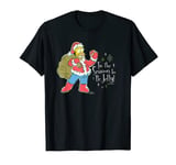 The Simpsons Homer Santa Christmas Season to be Jelly T-Shirt