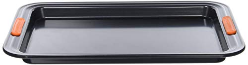 Le Creuset Non-Stick Carbon Steel Bakeware Swiss Roll Tray, Coating, Black, 33 cm, 46088330010000