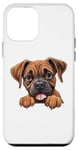 Coque pour iPhone 12 mini Boxer mignon pour homme et femme