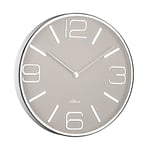 Atlanta 4515/0 Horloge Murale Moderne à Quartz avec Cadran Blanc 30 cm