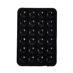 Ventouse En Silicone Pour Fixation De Téléphone Portable,Ventouse Arina En Caoutchouc Pour Partenaires,Autocollant Arrière,1 Pièce - Type Black