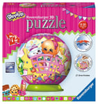 RAVENSBURGER SHOPKINS 3D PUZZLEBALL PUZZLE BALL 72 PIECES - BRAND NEW & SEALED!