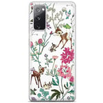 ERT GROUP Coque de téléphone Portable pour Samsung S20 FE / S20 FE 5G Original et sous Licence Officielle Disney Motif Bambi & Friends 001 adapté à la Forme du téléphone Portable, Coque en TPU