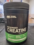 Optimum Nutrition Micronised Creatine Monohydrate Powder 100% 317g - 93 Serve