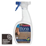 Bona Wood Floor Cleaner Spray 1L - Easy Cleaning - Quick Drying - No Residue