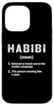 iPhone 14 Pro Max Habibi Dictionary Definition Arabic for Men Women Habibi Case