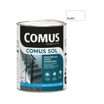 COMUS SOL BLANC 3L Peinture pour sols intérieurs et extérieurs, trafic domestique