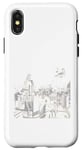 Coque pour iPhone X/XS Jean-Michel Jarre Logo "City"