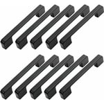 10pcs Poignée Meuble Entraxe 160mm-Poignée Porte Cuisine Noire Poignee Barre Meuble Poignee De Cuisine Noire 160mm - Gabrielle