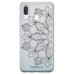 Babaco ERT GROUP mobile phone case for Samsung A40 original and officially Licensed pattern Mandalas 005 optimally adapted to the shape of the mobile phone, partially transparent