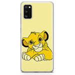 ERT GROUP Coque de téléphone Portable pour Samsung A41 Original et sous Licence Officielle Disney Motif Simba & Friends 009 Parfaitement adapté à la Forme du téléphone Portable, Coque en TPU