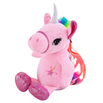 VALICLUD Licorne en Peluche Poupée Sac à Dos en Peluche Animal Tout-Petit Sac à Bandoulière Mignon Dessin Animé Sacoche Voyage Sac de Rangement pour Enfants Filles