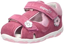 Superfit Girls Fanni Sandal, Pink 5500, 4.5 UK Child