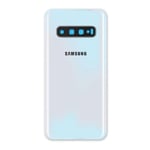 Samsung Galaxy S10 Baksida Med Tejp - Prism Vit