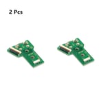 2Pcs USB Charging Port Socket Board 12 Pin For Sony PS4 Pro Dualshock 4 JDS-040