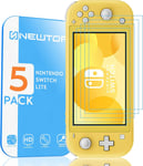 Film Tpu Anti-Choc Accessoire Compatible Avec Nintendo Switch Lite (2019) 5,5 Pouces, Transparent Ultra Fin 0,2 Mm, Protection Écran Tactile Écran, Couverture Anti-Chocs Rayures (5 Pièces)