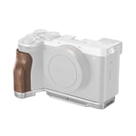 SmallRig L-Shape Mount Plate with Wooden Handle Sony A7C II / A7CR 4796 Silver