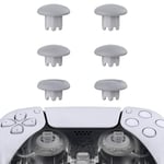 eXtremeRate EDGE Sticks Swappable Thumbsticks for PS5 Controller, New Hope Gray Replacement Interchangeable Analog Stick Joystick for PS5, for PS4 All Model Controllers Universal - WITHOUT Controller