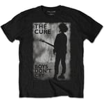 The Cure Kids T-Shirt: Boys Don't Cry Black & White (5-6 Years)