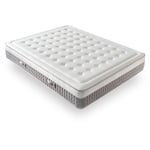 Matelas Mousse 160x200 - Ferme - Réversible - Côté Été/hiver - H25 Cm