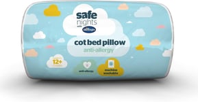 Silentnight Safe Nights Cot Bed Pillow - Anti Allergy 1 Count (Pack of 1) 