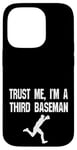 iPhone 14 Pro Funny 3rd Third Baseman Baseball Player Defense Field Case